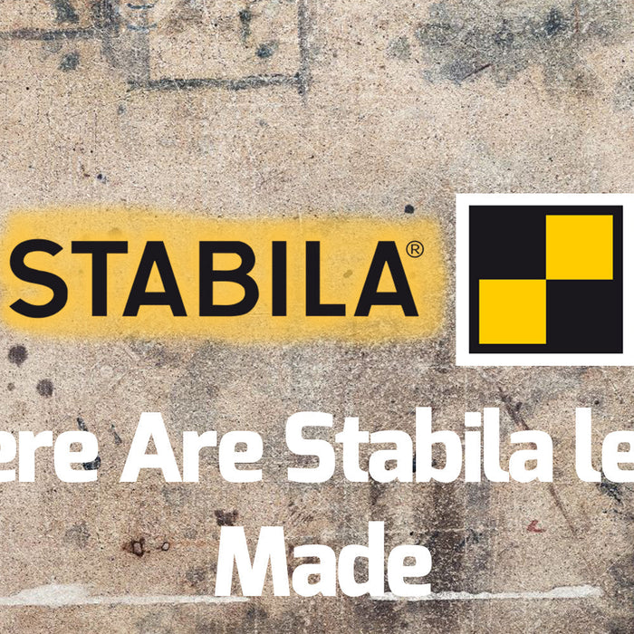 Where Are Stabila levels Made