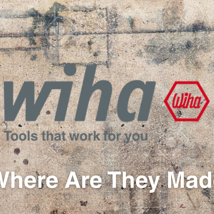 Where Are Wiha Tools Made