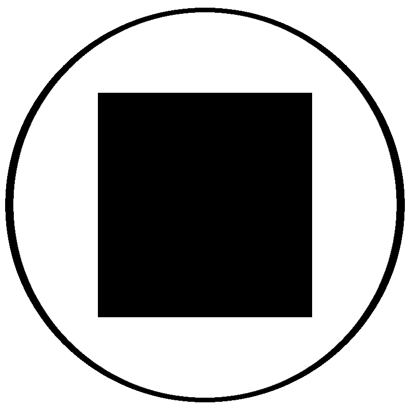 Square / Robertson head symbol 