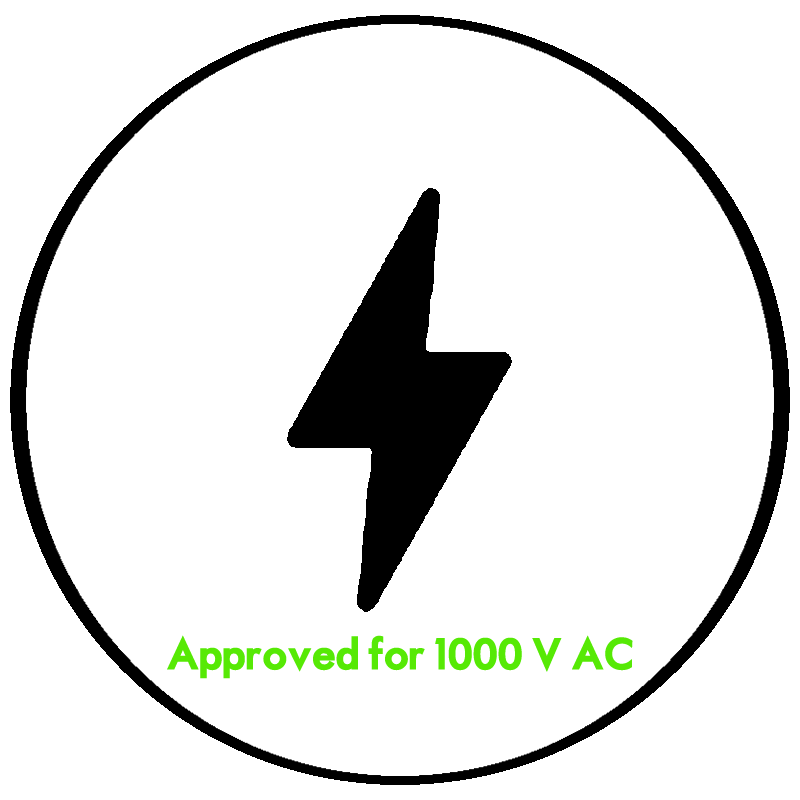 VDE up to 1000V AC tested