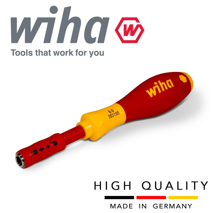 Wiha 34577 SlimVario Bit Holder For Wiha Slim Bits VDE