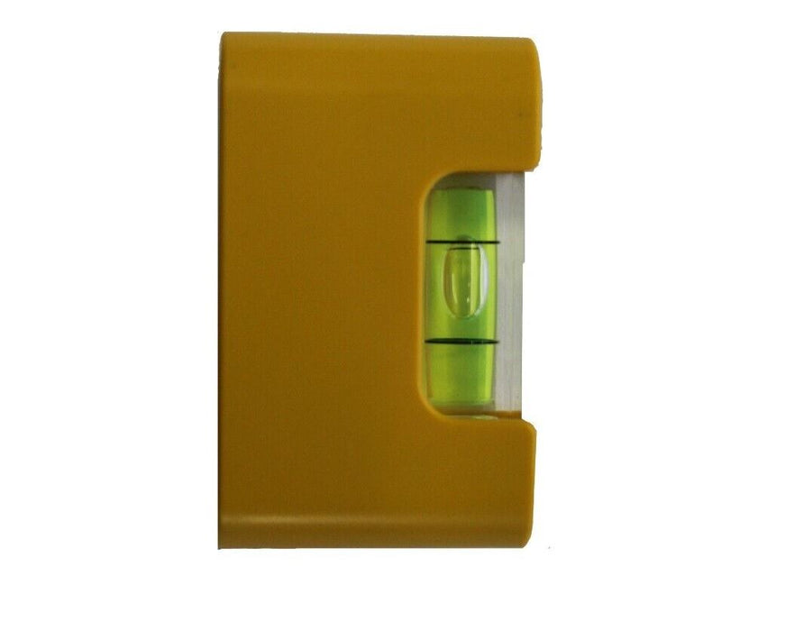 STABILA Spirit Level Basic Pocket Yellow Two Side Measuring Mini Level 17773