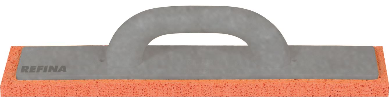 Refina Sponge Float 16x4" (400x100mm) Natural Rubber Medium Grain 18mm Oval Grip