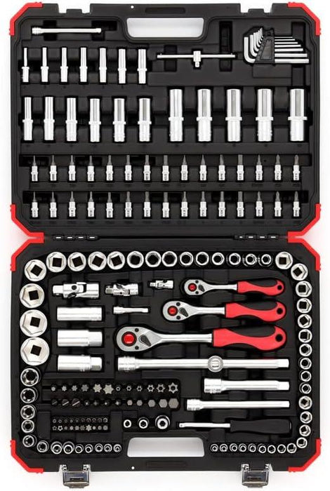 Gedore Red Socket wrench set 1/4 Inch  + 3/8 Inch  + 1/2 Inch  172 pieces