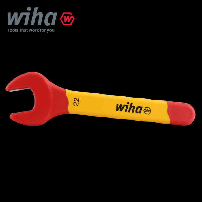 Wiha 43040 Spanner 22mm VDE Single Insulated Open End