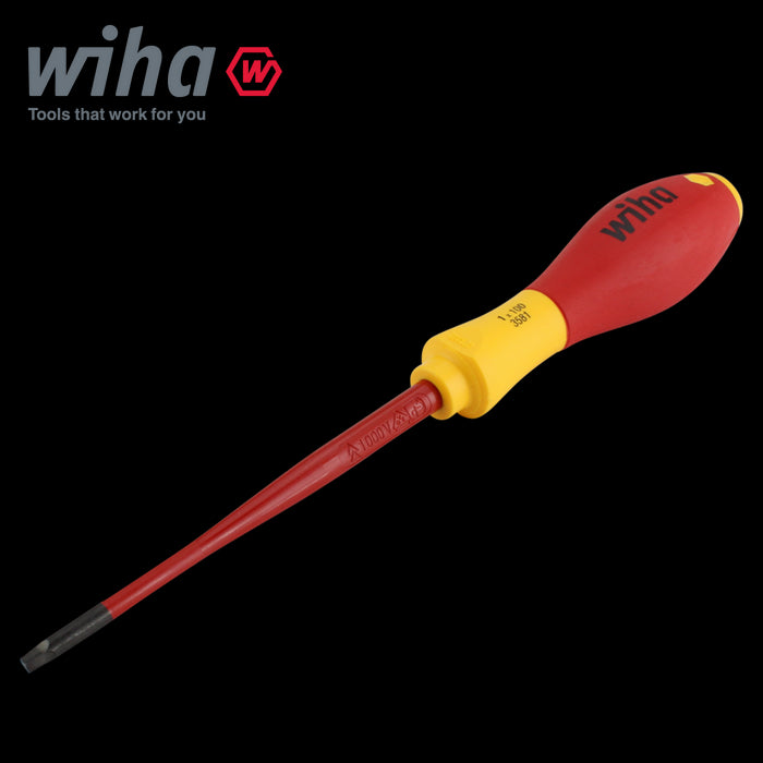 Wiha 35504 2.3mm Square (Robertson) Screwdriver SlimFix VDE