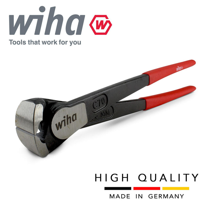 Wiha 40712 Monier Pliers Heavy Duty End Cutting Nail Puller 300mm