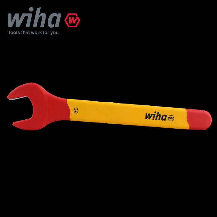 Wiha 43043 Spanner 30mm VDE Single Insulated Open End