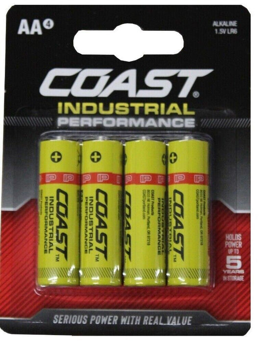 COAST Industrial Performance AA 4 Pack