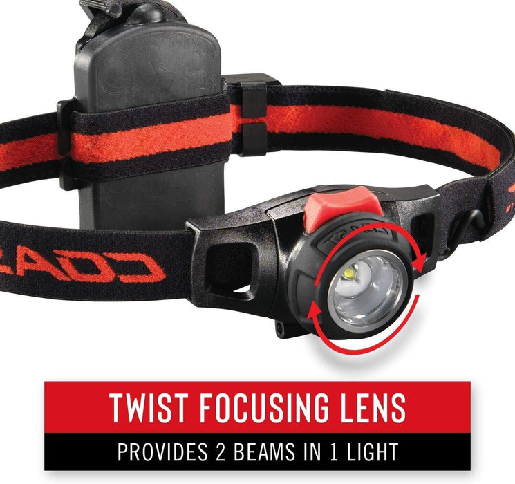 COAST HL7R LED Head Torch 250 Lumens With 2 Mode And Rechargeable HL7R