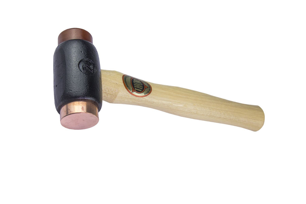 THOR 210 Copper/Rawhide With wooden Handle Hammer No.1