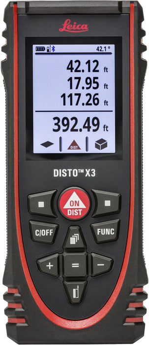 Leica Geosystems DISTO X3 Laser Distance Measurer