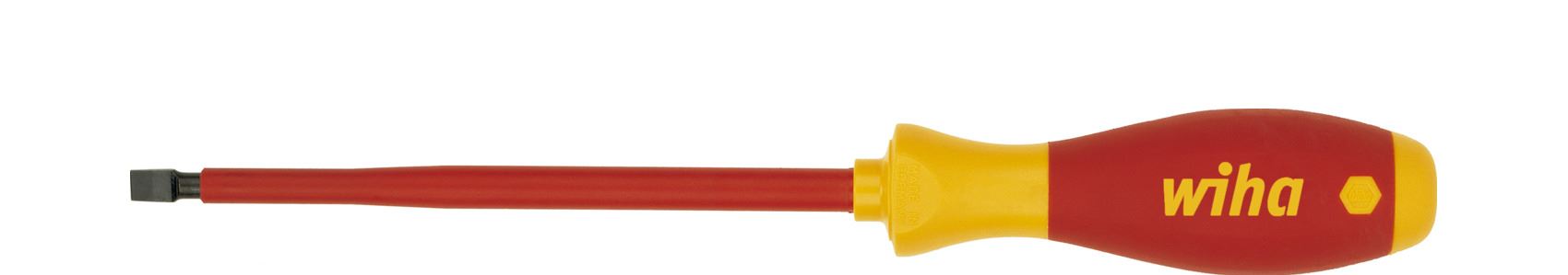 Wiha 00819 Slotted 2mm x 60mm Screwdriver VDE Electricians