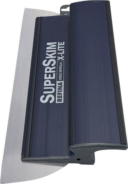 Refina Superskim X-LITE Spatula 14" Rendering  / Plastering Trowel Stainless Steel 0.3mm
