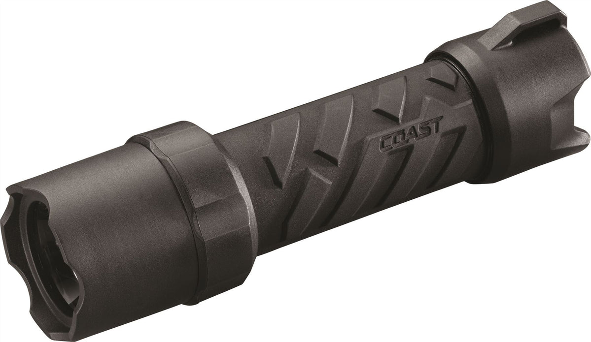 coast polysteel 400r rechargeable flashlight PS400 Waterproof LED Torch Changing between spot to ALL LIGHTS - FRONT LIGHTS The GoPro Effect Color:Z Bluetooth Glossy Orange