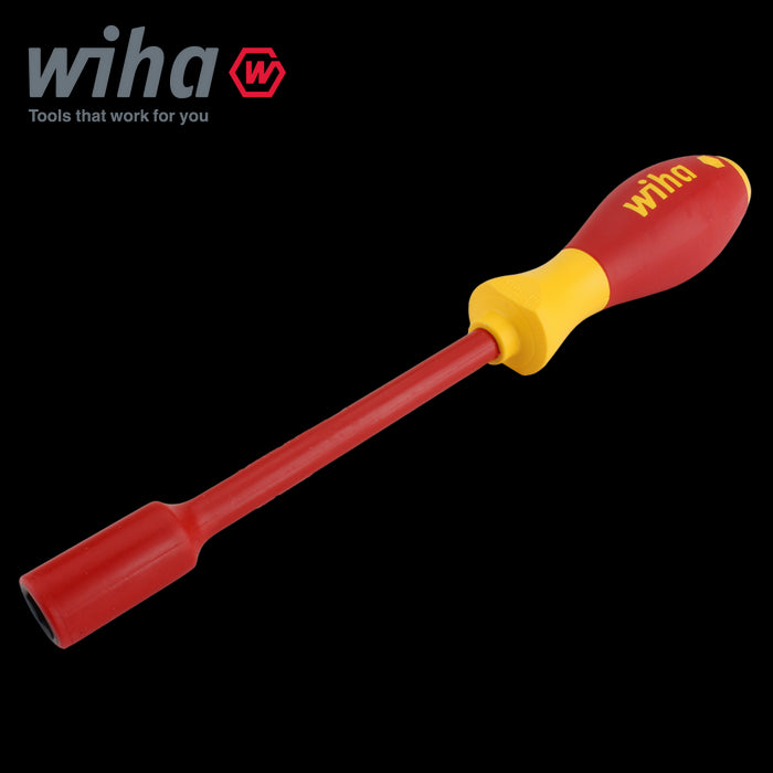 Wiha 00861 Hex Driver Screwdriver 10mm x 125 mm VDE Electrician