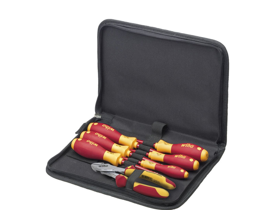 Wiha 38020 Screwdriver And Wire Cutters Mixed 8pcs Set VDE