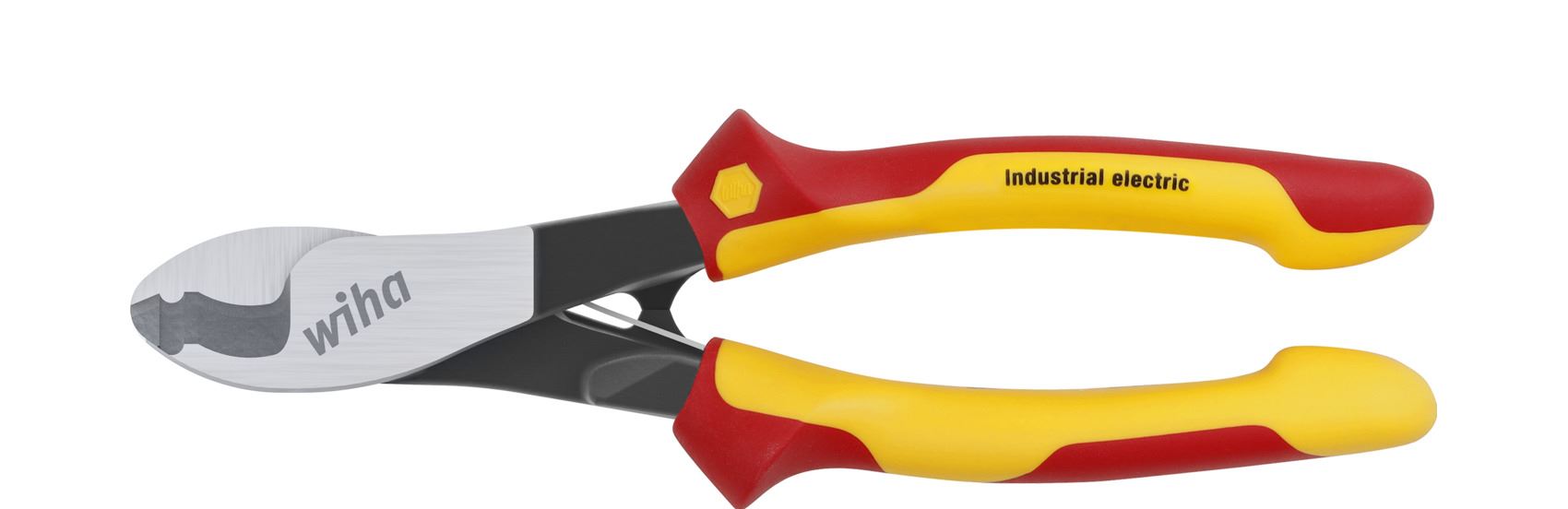 Wiha 43661 Heavy Duty Industrial Cable Cutters Electricians 180mm VDE