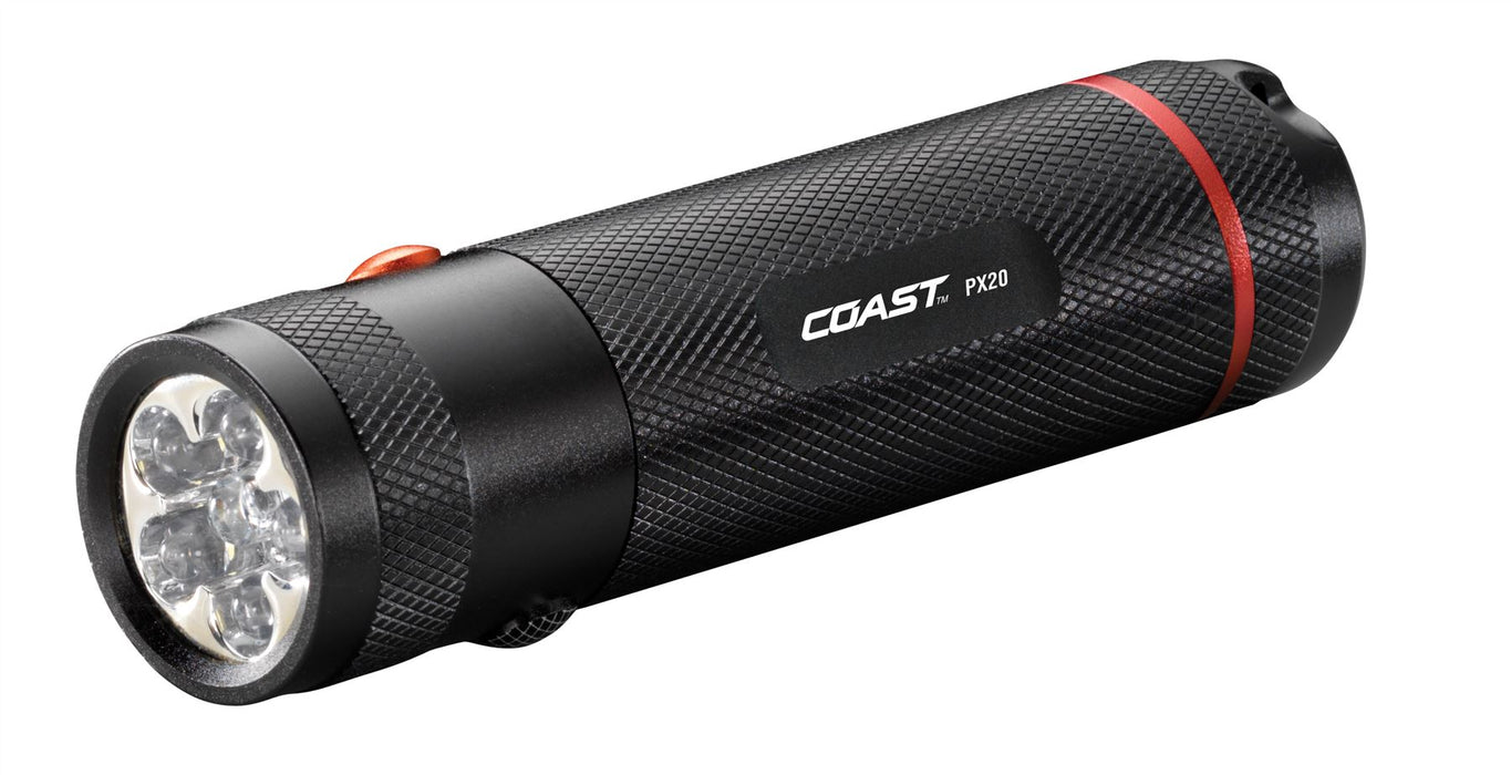 COAST PX20 Fixed Focus Torch 315 Lumens Red