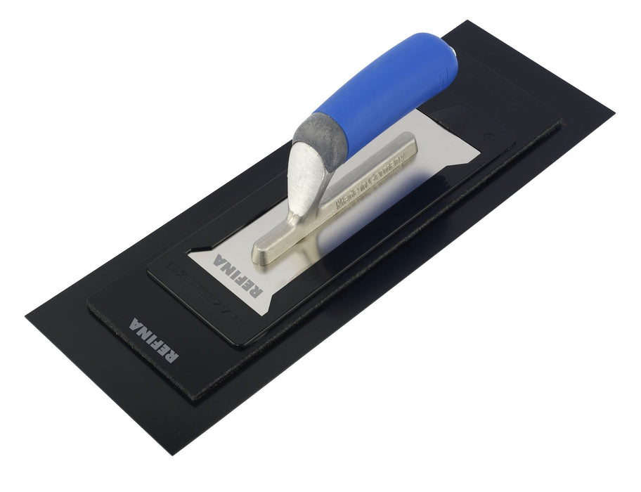 Refina Plaziflex Flexiback Finishing Trowel 16x5" (400x140mm) 1mm Gauge Soft Grip