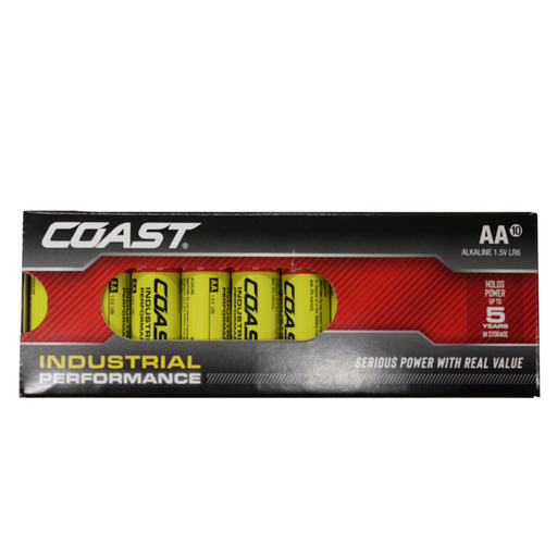 COAST Industrial Performance AA 10 Pack