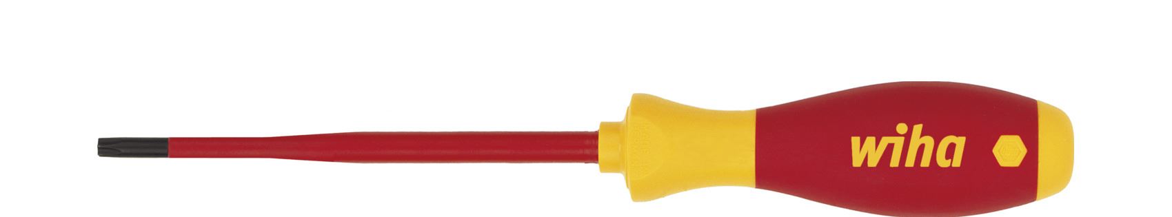 Wiha 36536 T10 Torx SoftFinish Screwdriver SlimFix VDE