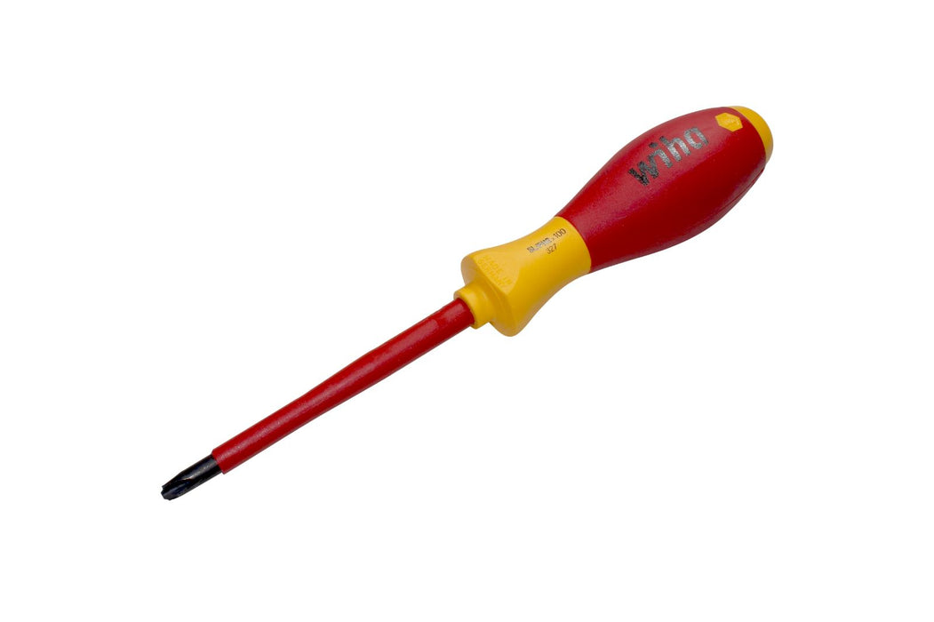 Wiha 30715 Plus Minus Screwdriver SL-PH2 x 100 mm VDE Electricians