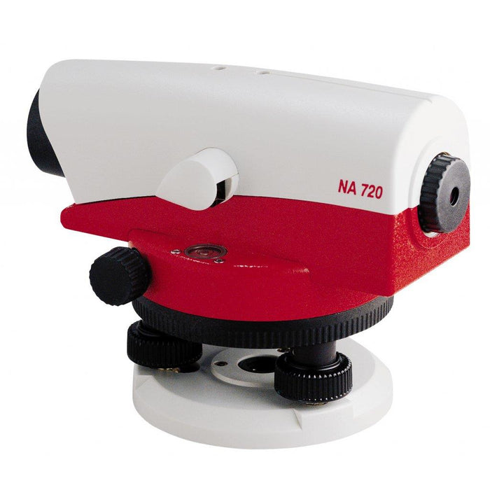 Leica Geosystems NA720 Automatic Optical Level 20x Magnification 7 Series with Case 360 Degree Rotation