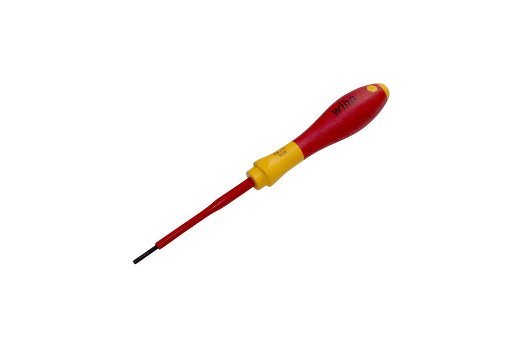 Wiha 30361 Hex Driver Screwdriver  2.5mm x 75 mm VDE Electrician