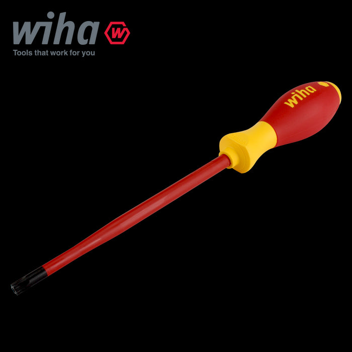 Wiha 41147 Security Torx Screwdriver T40H SlimFix VDE