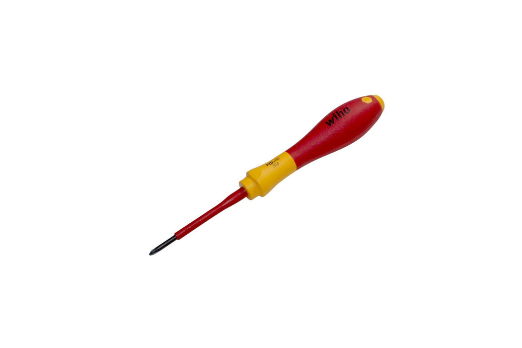 Wiha 00877 Pozidriv Screwdriver  PZ0 x 60mm VDE Electricians