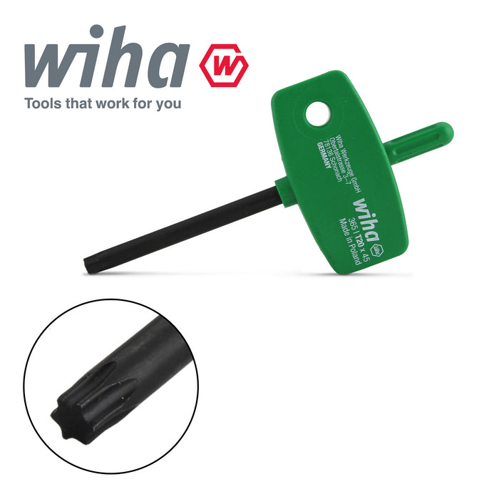 Wiha 25624  Flag Handle Torx Key Work Bench Stand 7pcs