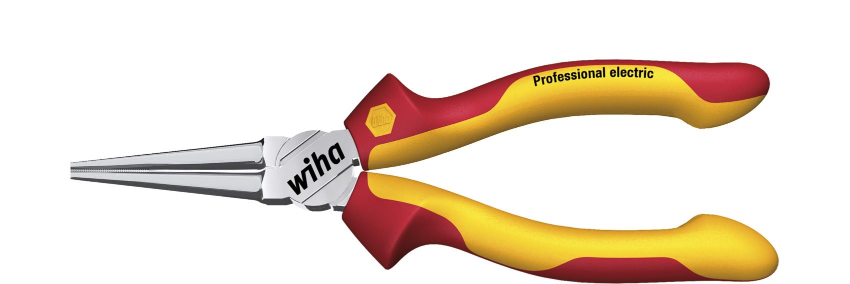 Wiha 26735 Long Round Nose Pliers 160 mm Professional Electrician VDE