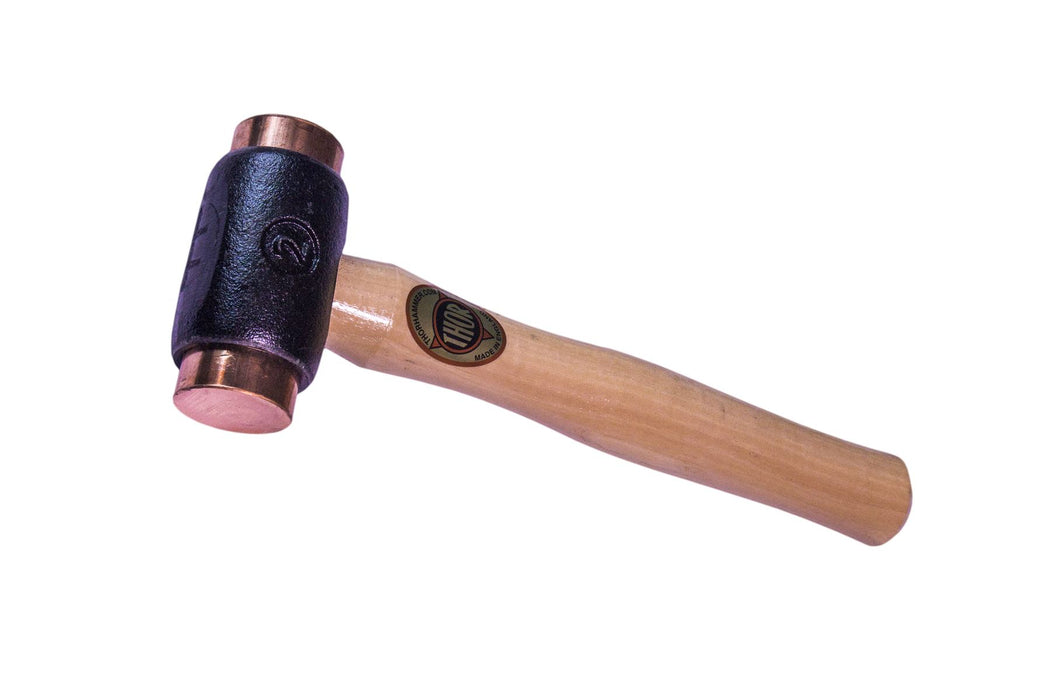 Thor Hammer Copper Replaceable Faces Wooden Handle Size 2