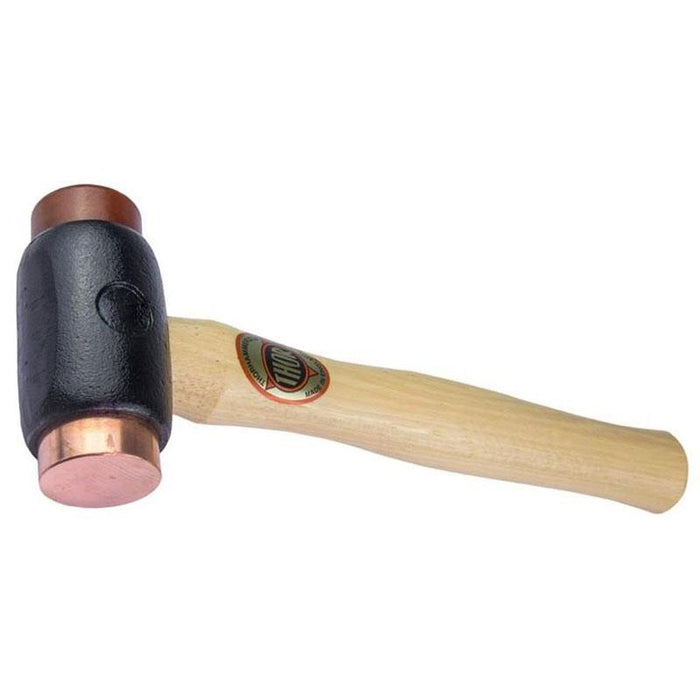 THOR 210 Copper/Rawhide With wooden Handle Hammer No.1