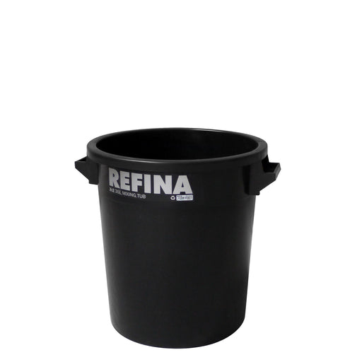 Refina X-1 Mixing Tub 35L (390x410mm) Black Recycled Heavy Duty