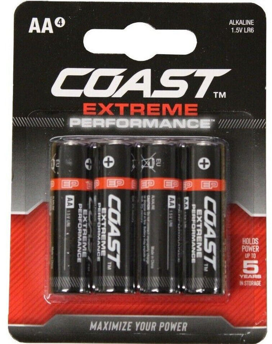 COAST Extreme Performance AA 4 Pack