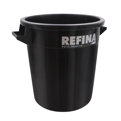 Refina X-1 Mixing Tub 50L (450x470mm) Black Recycled Heavy Duty