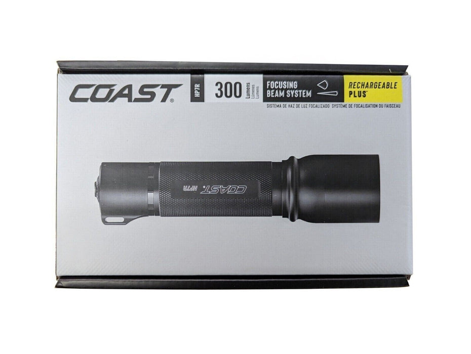 COAST HP7R Torch With Two Mode & Head Slide Focus 300 Lumens