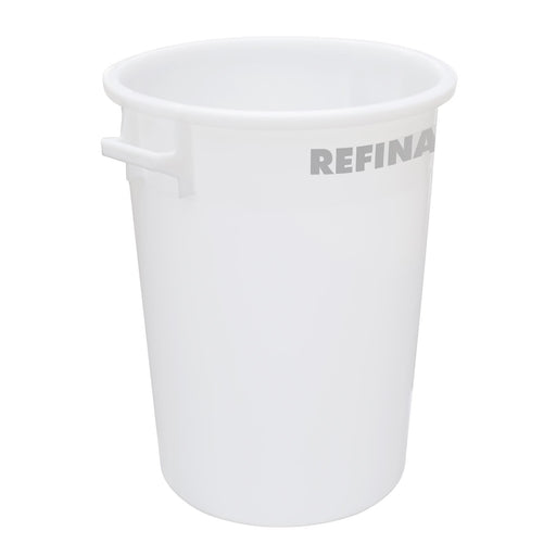 Refina X-1 Mixing Tub 100L (520x670mm) White HPDE Heavy Duty Food Grade