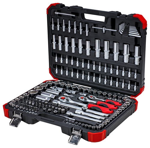 Gedore Red Socket wrench set 1/4 Inch  + 3/8 Inch  + 1/2 Inch  172 pieces