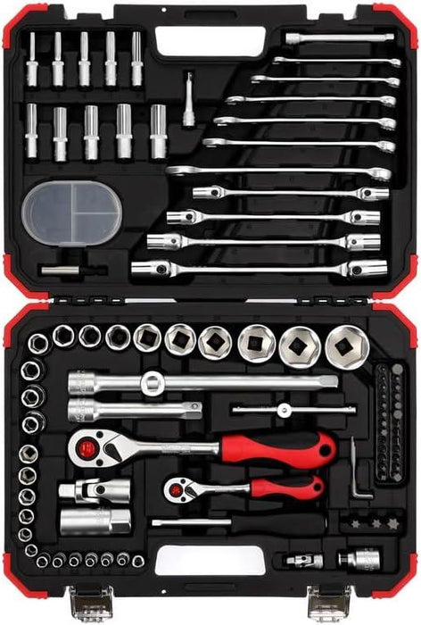 Gedore Red Socket wrench set 1/4 Inch  + 1/2 Inch  92 pieces