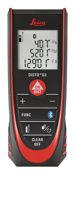 Leica Geosystems Disto D2 BT Laser Distance Measurer