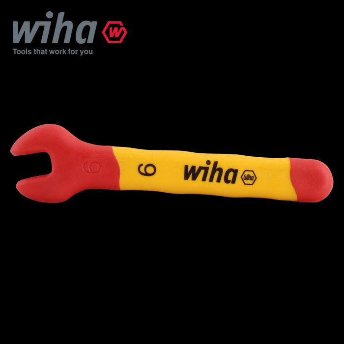 Wiha Spanner Wrench Insulated Single Open End VDE Electrician Hex 6mm to 32mm[6mm]