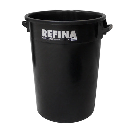 Refina X-1 Mixing Tub 100L (520x670mm) Black Recycled Heavy Duty