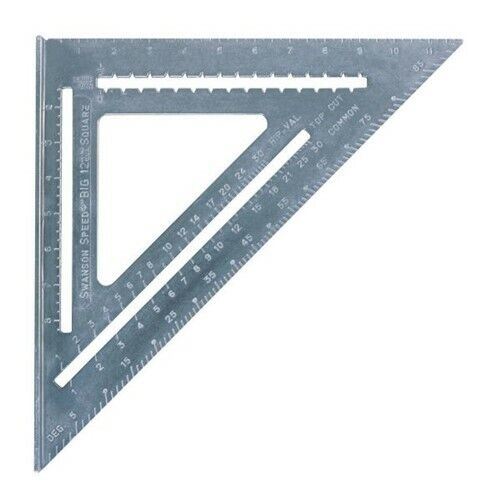 Swanson T0108 12" Speed Square (Imperial)