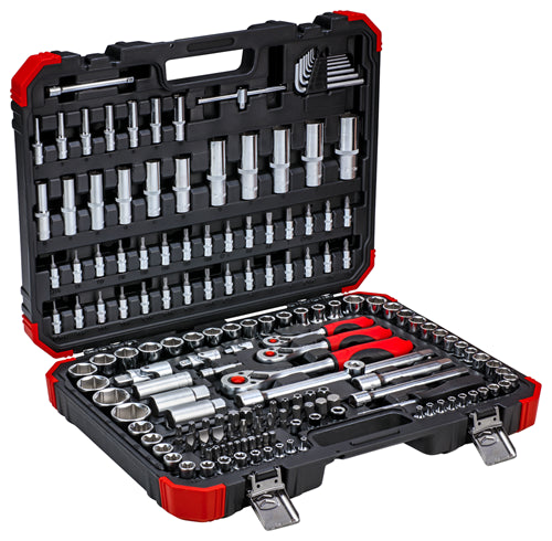 Gedore Red Socket wrench set 1/4 Inch  + 3/8 Inch  + 1/2 Inch  172 pieces