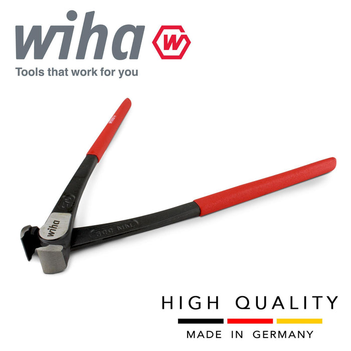 Wiha 40712 Monier Pliers Heavy Duty End Cutting Nail Puller 300mm