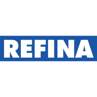 Refina brand logo and link to collection